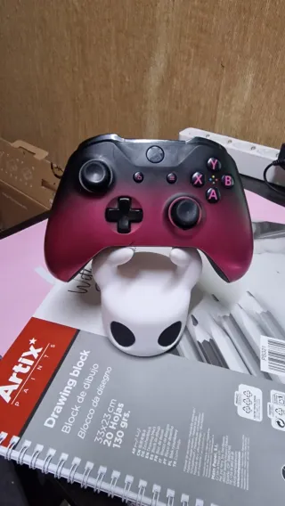 Mando Xbox One Original Negro/Rosa