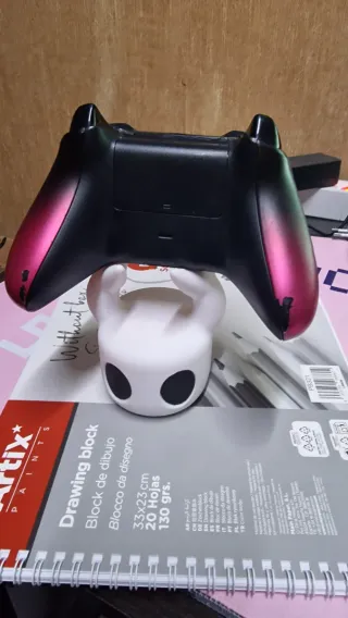 Mando Xbox One Original Negro/Rosa