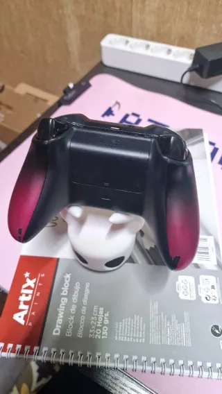 Mando Xbox One Original Negro/Rosa