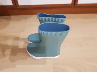 Botas de agua verdes T. 23/24