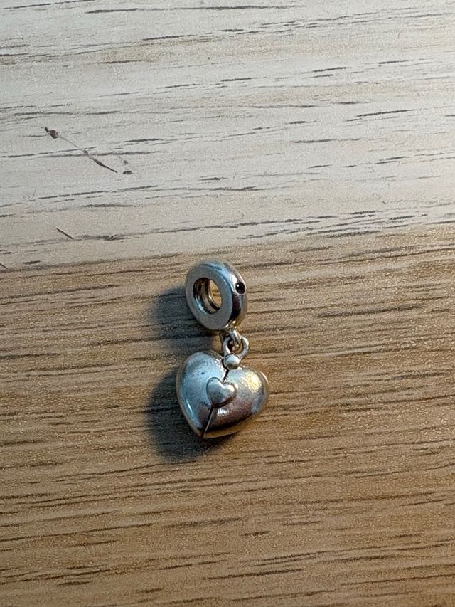 Charm Corazón Familia Pandora Plata