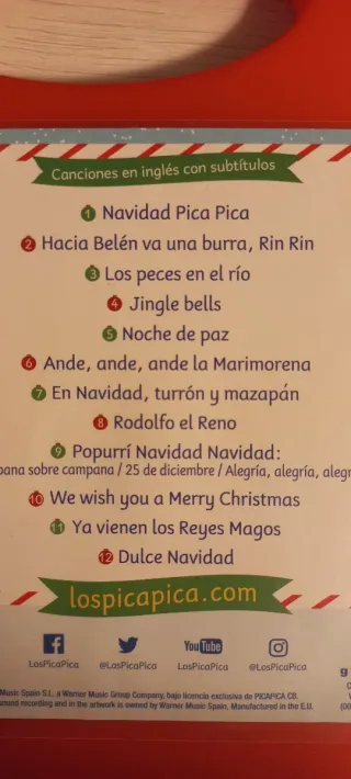 DVD + CD Pica Pica Navidad