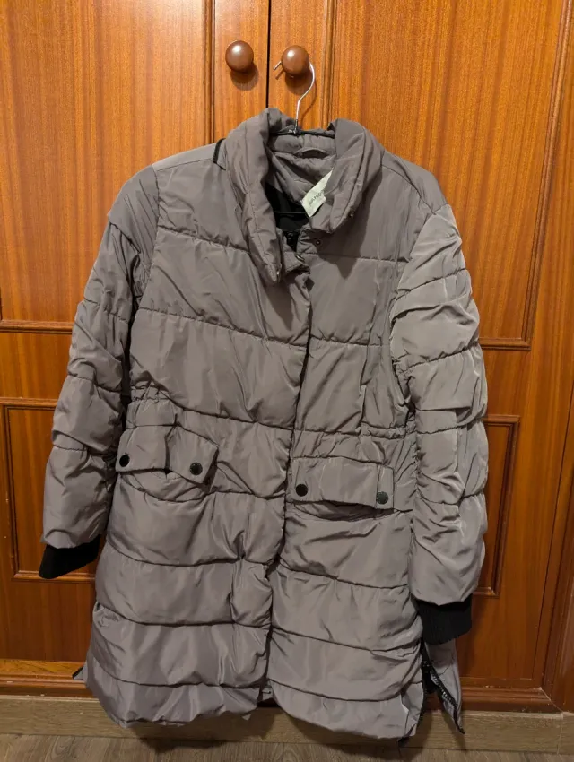 Abrigo Adolfo Domínguez Talla S Gris