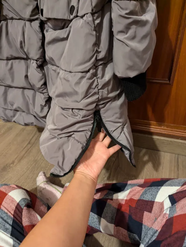 Abrigo Adolfo Domínguez Talla S Gris