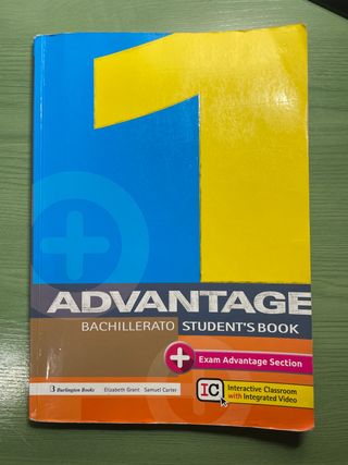 ADVANTAGE FOR BACHILLERATO 1. ST'S BOOK (2017)
