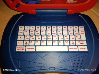 Ordenador infantil Spiderman Clementoni