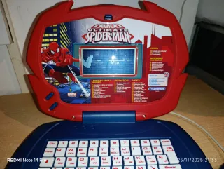 Ordenador infantil Spiderman Clementoni
