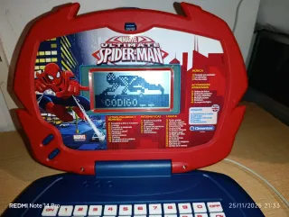 Ordenador infantil Spiderman Clementoni
