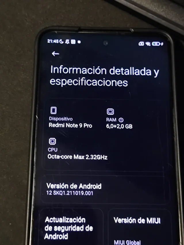 Xiaomi Redmi Note 9 Pro Azul