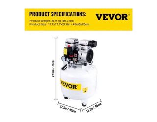 Compresor VEVOR Neumático 750W