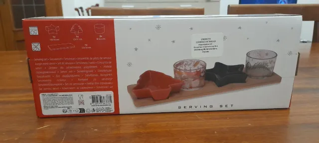 Antipastiera natalizia 5 pezzi