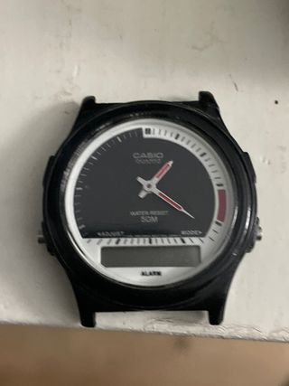 Reloj Casio Analógico-Digital Negro