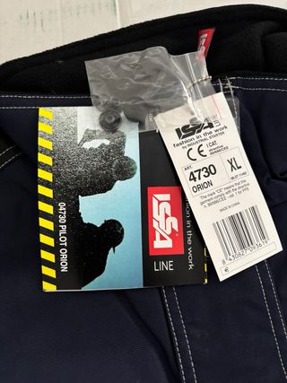 Chaqueta de trabajo ISSA Orion XL azul