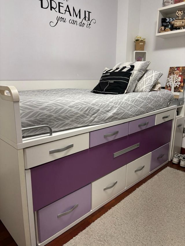 Cama Nido Juvenil 90cm