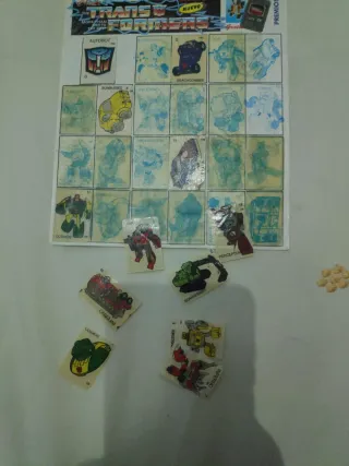 Álbum Cromos Transformers 13