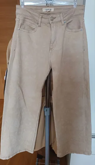 Pantalones Palazzo Slowlove Beige
