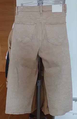 Pantalones Palazzo Slowlove Beige