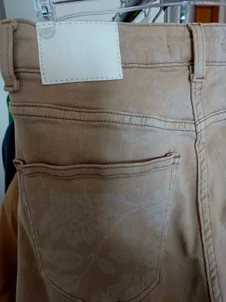 Pantalones Palazzo Slowlove Beige