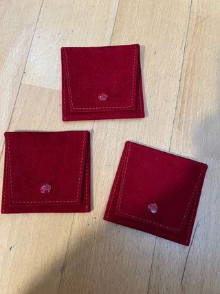 Estuches Cartier para anillos - Rojo