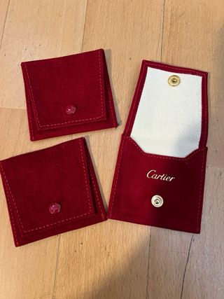 Estuches Cartier para anillos - Rojo