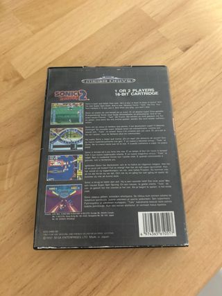 Sonic 2 Mega Drive Sega