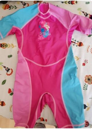 Neopreno infantil sirena