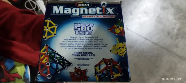 Juego de construcción magnético Magnetix