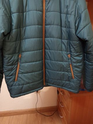 Cazadora acolchada Kechua azul