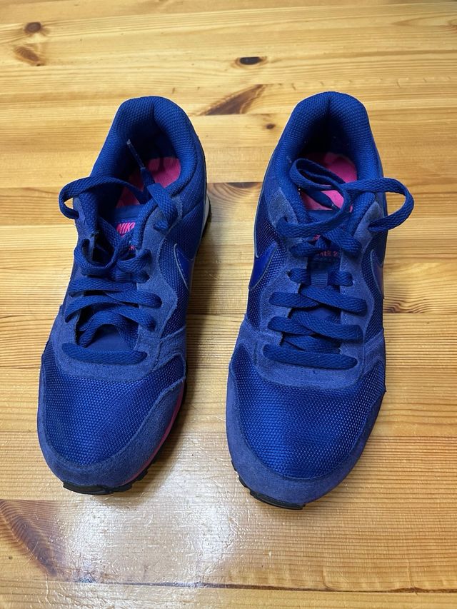 Zapatillas Nike Correr Azul y Rosa