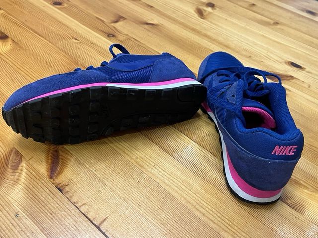 Zapatillas Nike Correr Azul y Rosa