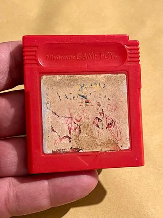 Nintendo Pokémon Rojo Game Boy