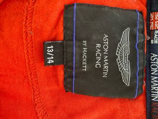 Camiseta Aston Martin by HACKETT  Manga Larga