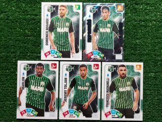 5 Carte Adrenalyn XL Panini Sassuolo 2020/21