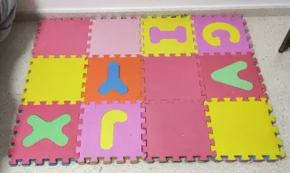 Puzzle Suelo Niños Colchoneta  1'80cm × 1'20cm