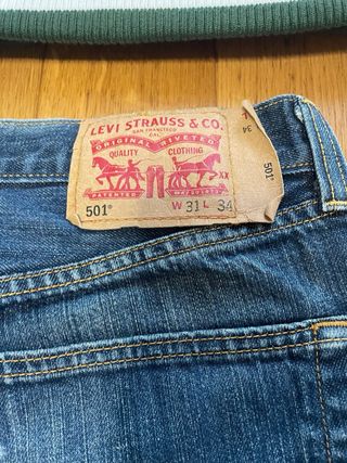 Jeans Levi's 501 Vintage Relaxed Fit W31 L34