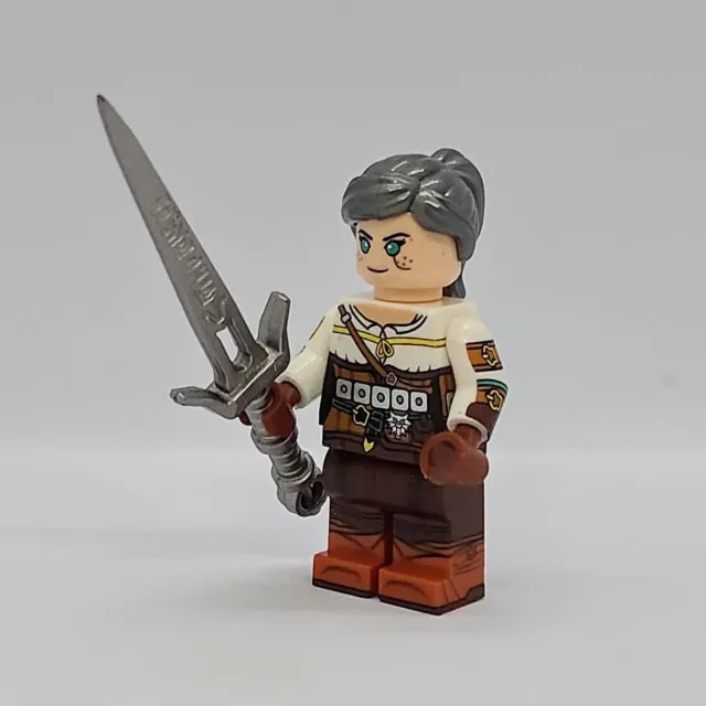 Figura Ciri (The Witcher) compatible Lego