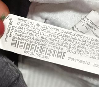 Pantalón de vestir gris Zara hombre