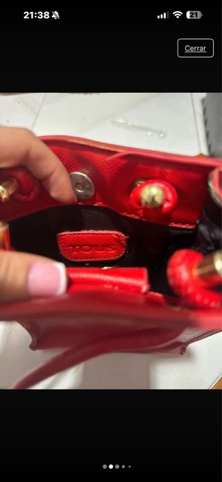 Bolso Tous Rojo