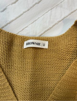 Chaleco Brownie verde oliva talla única