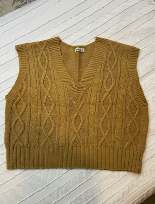 Chaleco Brownie verde oliva talla única