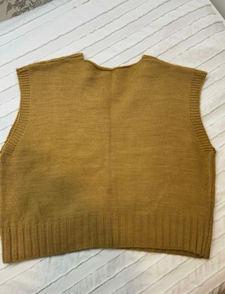 Chaleco Brownie verde oliva talla única