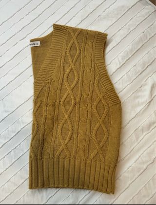 Chaleco Brownie verde oliva talla única