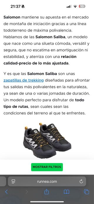 Salomon Saliba Waterproof Hombre