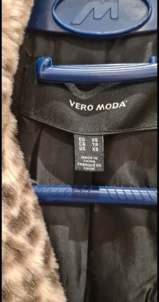 Chaqueta efecto pelo leopardo Vero Moda