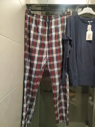 Pijama mujer talla XL cuadros