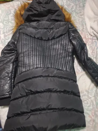 Abrigo Norway negro mujer