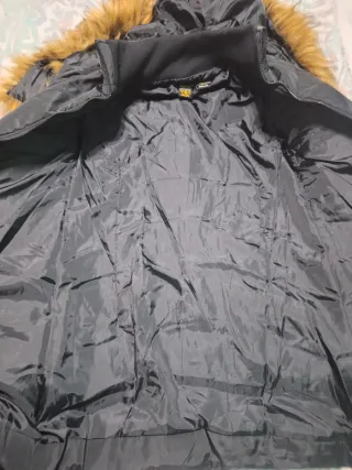 Abrigo Norway negro mujer