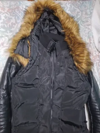 Abrigo Norway negro mujer