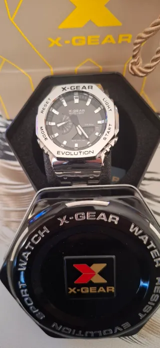 Reloj X-Gear Sport Evolution Negro/Plata