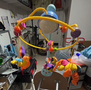Móvil cuna musical con peluches